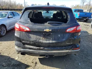 2020 Chevrolet Equinox LT with VIN 2GNAXVEX5L6239355, listed as a Copart auction lot 47107705 with 150,492 mi miles and Salvage Title. Bid and sale history available at carsss.com. Image 6.