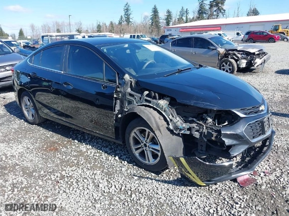 2017 Chevrolet Cruze LT with VIN 1G1BE5SM0H7159846, listed as a IAAI auction lot 41722950 with NaN miles. Bid and sale history available at carsss.com. Image 1.