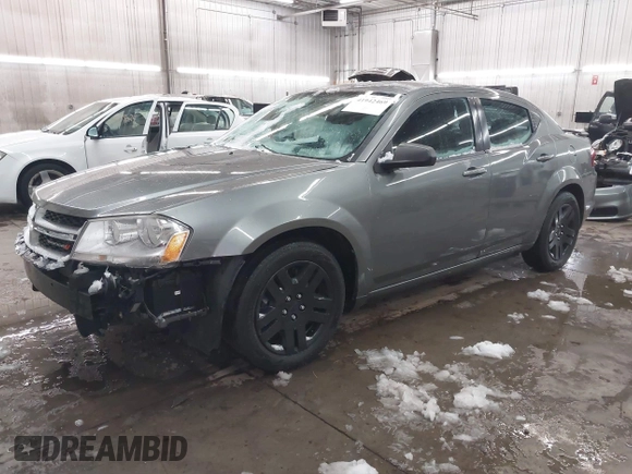 2013 Dodge Avenger SE with VIN 1C3CDZAB1DN581303, listed as a IAAI auction lot 41942469 with 123,330 mi miles. Bid and sale history available at carsss.com. Image 18.