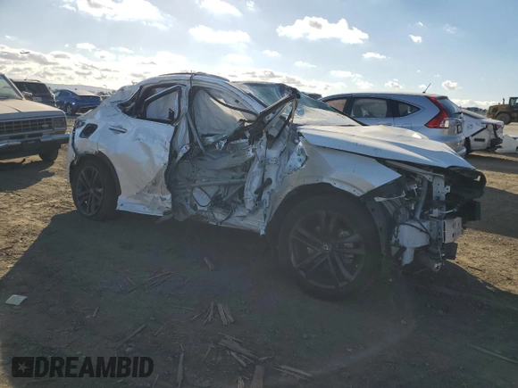 2022 Lexus NX with VIN JTJHKCFZ7N2005953, listed as a Copart auction lot 89403825 with Not Provided miles and Salvage Title. Bid and sale history available at carsss.com. Image 4.