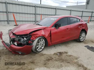 2015 Mazda 3 S Grand Touring with VIN JM1BM1M32F1274293, listed as a Copart auction lot 49552605 with Not provided miles and Salvage title. Bid and sale history available at DreamBid. Image 1.