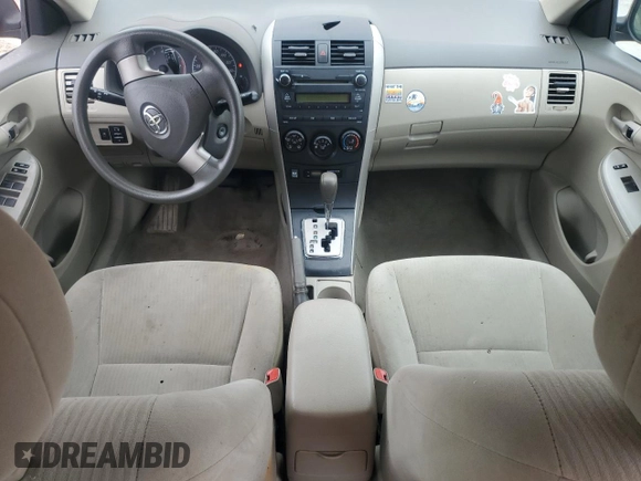 2010 Toyota Corolla with VIN 1NXBU4EE6AZ322656, listed as a Copart auction lot 58587145 with 140,295 mi miles and Non repairable. Bid and sale history available at DreamBid. Image 8.