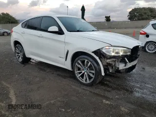 2016 BMW X6 sDrive35i with VIN 5UXKU0C58G0F93560, listed as a Copart auction lot 78470023 with 81,222 mi miles. Bid and sale history available at carsss.com. Image 4.