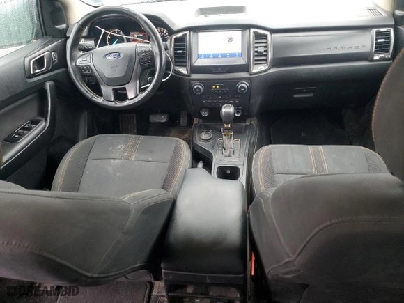 2023 Ford Ranger XL with VIN 1FTER4FH1PLE19323, listed as a Copart auction lot 44591375 with 18,147 mi miles and Salvage Title. Bid and sale history available at carsss.com. Image 8.