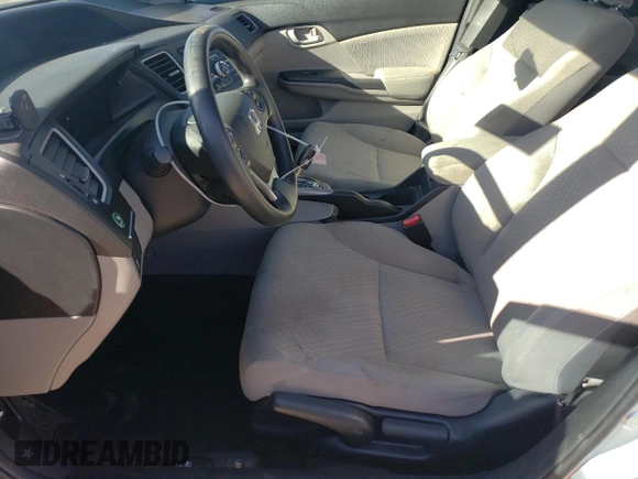 2014 Honda Civic LX with VIN 19XFB2F58EE059735, listed as a Copart auction lot 83698064 with 110,458 mi miles and Salvage Title. Bid and sale history available at carsss.com. Image 7.