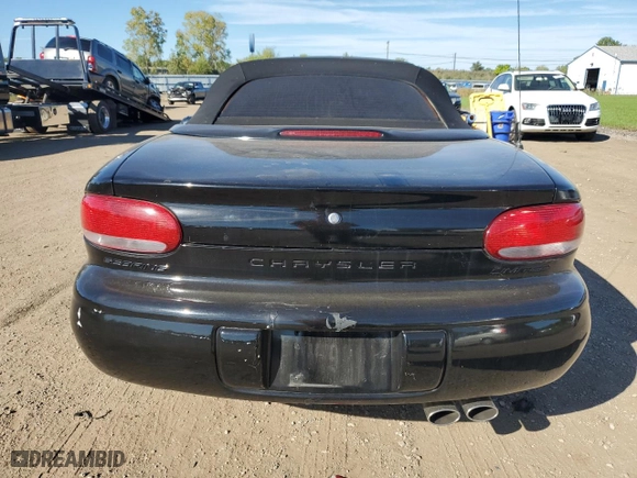 2000 Chrysler Sebring JXi with VIN 3C3EL55H4YT216123, listed as a Copart auction lot 74667944 with 0 mi miles and Non Repairable. Bid and sale history available at carsss.com. Image 6.