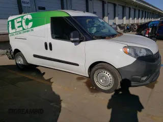2017 Ram ProMaster City Cargo Tradesman with VIN ZFBERFAB8H6G20138, listed as a Copart auction lot 74886313 with 77,272 mi miles and . Bid and sale history available at DreamBid. Image 4.