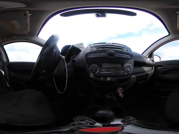 2015 Mitsubishi Mirage ES with VIN ML32A4HJ9FH052900, listed as a IAAI auction lot 41698635 with 100,713 mi miles. Bid and sale history available at carsss.com. Image 18.