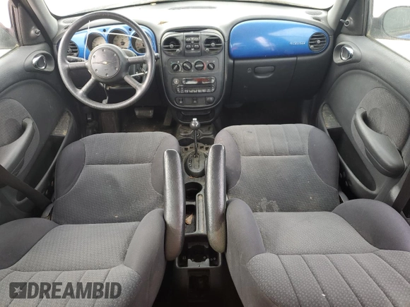 2005 Chrysler PT Cruiser with VIN 3C4FY48B95T613311, listed as a Copart auction lot 55819445 with 93,666 mi miles and Salvage title. Bid and sale history available at DreamBid. Image 8.