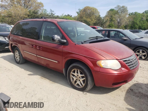 2007 Chrysler Town & Country LWB Touring with VIN 2A8GP54L57R299179, listed as a Copart auction lot 54305385 with 197,473 mi miles and Salvage Title. Bid and sale history available at carsss.com. Image 4.