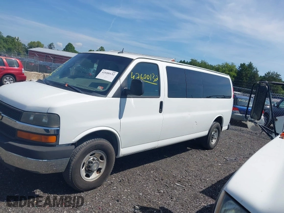 2014 Chevrolet Express Passenger LT с VIN 1GAZG1FG7E1116223, выставлен на аукционе IAAI как лот 42600132 с пробегом 297 913 миль миль и . История ставок и продаж доступна на DreamBid. Изображение 14.
