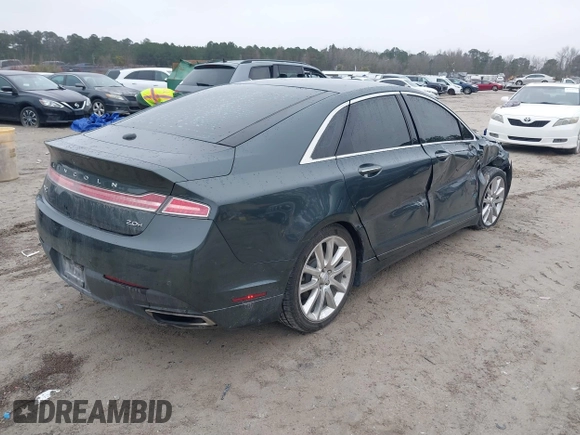 2015 Lincoln MKZ Hybrid with VIN 3LN6L2LU5FR600318, listed as a IAAI auction lot 41554230 with 179,935 mi miles. Bid and sale history available at carsss.com. Image 4.
