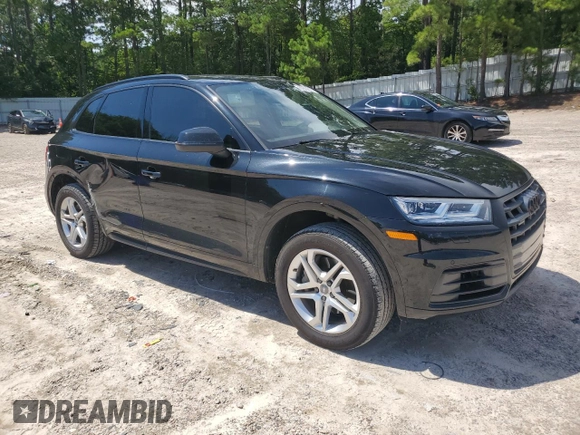 2018 Audi Q5 Premium Plus with VIN WA1BNAFY3J2059962, listed as a Copart auction lot 63822575 with 96,285 mi miles and Salvage title. Bid and sale history available at DreamBid. Image 4.