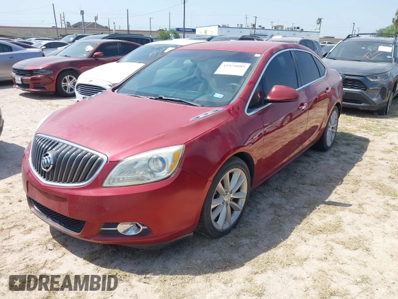 2013 Buick Verano with VIN 1G4PP5SK0D4160184, listed as a IAAI auction lot 41929089 with Not Provided miles. Bid and sale history available at carsss.com. Image 2.
