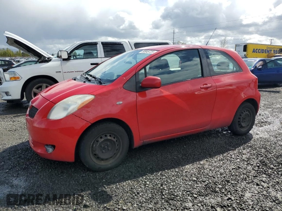 2007 Toyota Yaris with VIN JTDJT923275079885, listed as a Copart auction lot 50849725 with 234,634 mi miles and Salvage Title. Bid and sale history available at carsss.com. Image 1.