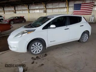 2015 Nissan LEAF S with VIN 1N4AZ0CP7FC314129, listed as a Copart auction lot 55660825 with 19,773 mi miles and Clean Title. Bid and sale history available at DreamBid. Image 1.