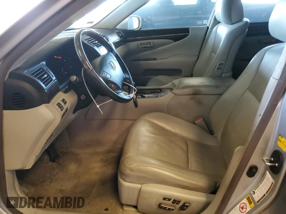 2007 Lexus LS 460 L с VIN JTHGL46F675002095, выставлен на аукционе Copart как лот 57713415 с пробегом 164 548 миль миль и Чистый • Clean title. История ставок и продаж доступна на DreamBid. Изображение 7.
