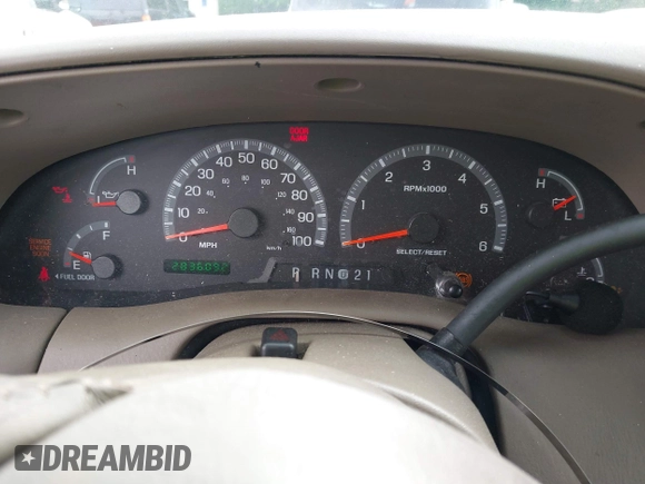2001 Ford Expedition Eddie Bauer with VIN 1FMRU17LX1LB27819, listed as a IAAI auction lot 42378797 with 283,609 mi miles and . Bid and sale history available at DreamBid. Image 7.