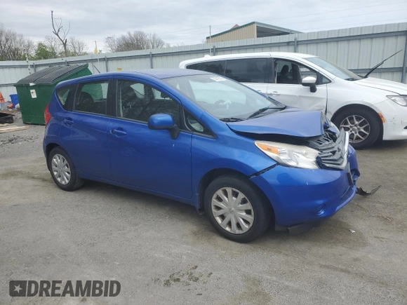 2014 Nissan Note S Plus with VIN 3N1CE2CPXEL394686, listed as a Copart auction lot 53843295 with 149,146 mi miles and Salvage Title. Bid and sale history available at DreamBid. Image 4.