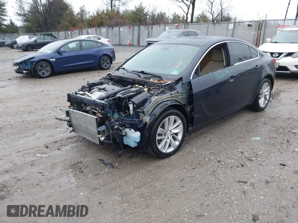 2016 Buick Regal with VIN 2G4GK5EX1G9195453, listed as a IAAI auction lot 41066680 with 93,294 mi miles. Bid and sale history available at carsss.com. Image 20.