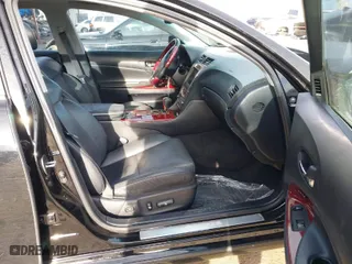 2007 Lexus GS 350 with VIN JTHBE96S370019111, listed as a IAAI auction lot 41859117 with 185,014 mi miles. Bid and sale history available at carsss.com. Image 5.