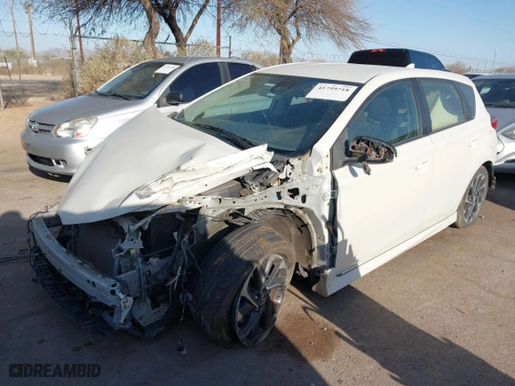 2017 Toyota Corolla iM with VIN JTNKARJE8HJ551265, listed as a IAAI auction lot 41759718 with NaN miles. Bid and sale history available at carsss.com. Image 18.
