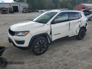 2020 Jeep Compass Sport с VIN 3C4NJDAB9LT174408, выставлен на аукционе Copart как лот 56135065 с пробегом 23 465 миль миль и Списание • Salvage title. История ставок и продаж доступна на DreamBid. Изображение 1.