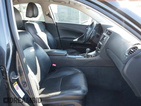 2009 Lexus IS 250 with VIN JTHBK262592084131, listed as a IAAI auction lot 41338249 with Not Provided miles. Bid and sale history available at carsss.com. Image 5.
