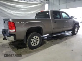 2012 GMC Sierra 2500HD SLE with VIN 1GT120CGXCF180421, listed as a Copart auction lot 56221405 with 62,006 mi miles and Salvage title. Bid and sale history available at DreamBid. Image 3.