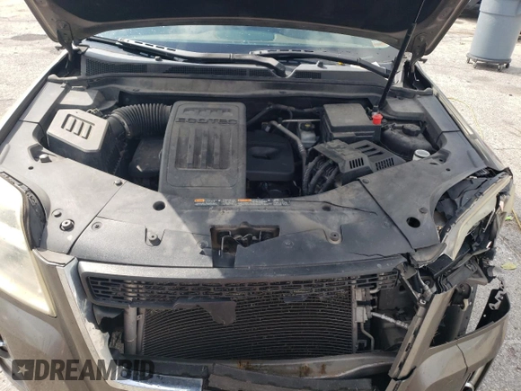 2011 GMC Terrain SLT-1 with VIN 2CTALUEC1B6428888, listed as a Copart auction lot 63387605 with 180,400 mi miles and Salvage title. Bid and sale history available at DreamBid. Image 12.