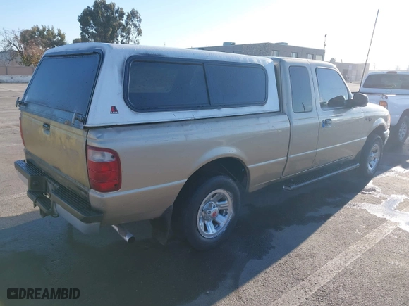 2002 Ford Ranger XL Fleet with VIN 1FTYR44U82PA96662, listed as a IAAI auction lot 41450480 with 275,469 mi miles. Bid and sale history available at carsss.com. Image 4.