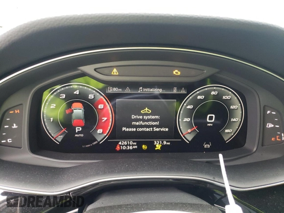 2021 Audi Q7 Prestige z VIN WA1VXAF72MD017936, wystawiony jako Copart lot #89163105 z przebiegiem 42 610 mil mil oraz Szkoda całkowita • Salvage title. Historia ofert i sprzedaży dostępna na DreamBid. Obrazek 9.