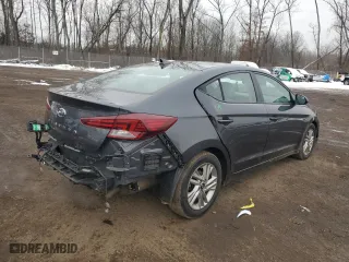2020 Hyundai Elantra SEL with VIN 5NPD84LF1LH561459, listed as a Copart auction lot 44597255 with 122,626 mi miles and Salvage Title. Bid and sale history available at carsss.com. Image 3.