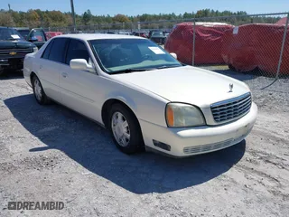 2005 Cadillac DeVille with VIN 1G6KD54Y95U119811, listed as a IAAI auction lot 41771474 with 163,318 mi miles. Bid and sale history available at carsss.com. Image 1.
