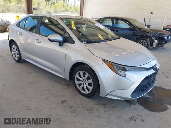 2021 Toyota Corolla LE with VIN 5YFEPMAE7MP208536, listed as a IAAI auction lot 42057509 with 58,522 mi miles and . Bid and sale history available at DreamBid. Image 1.
