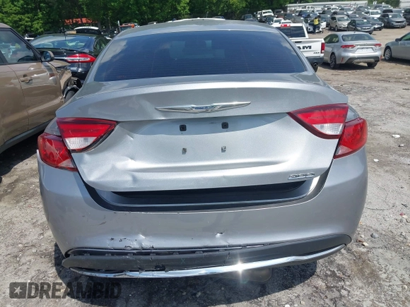2015 Chrysler 200 Limited with VIN 1C3CCCABXFN503136, listed as a IAAI auction lot 42133998 with 96,313 mi miles and . Bid and sale history available at DreamBid. Image 16.