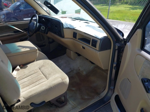 1997 Dodge Ram 1500 with VIN 1B7HC16Y2VJ509957, listed as a IAAI auction lot 42100719 with 133,165 mi miles. Bid and sale history available at carsss.com. Image 5.