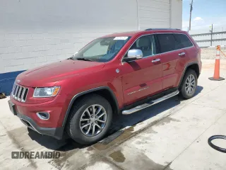 2014 Jeep Grand Cherokee Limited z VIN 1C4RJFBT8EC195365, wystawiony jako Copart lot #60259125 z przebiegiem 82 423 mil mil oraz Szkoda całkowita • Salvage title. Historia ofert i sprzedaży dostępna na DreamBid. Obrazek 1.