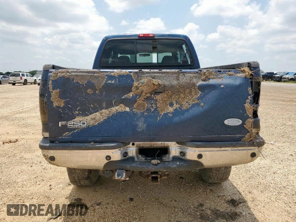 2002 Ford F-250 XL с VIN 1FTNW21F02EB04710, выставлен на аукционе Copart как лот 58752395 с пробегом Не указан миль и Списание • Salvage title. История ставок и продаж доступна на DreamBid. Изображение 6.