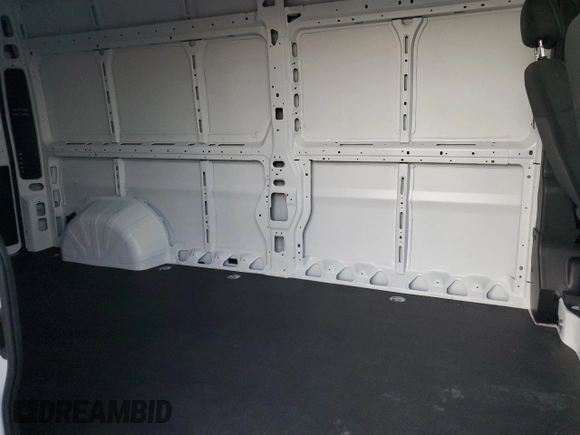 2024 Ram ProMaster Cargo Tradesman with VIN 3C6LRVDG7RE132725, listed as a Copart auction lot 49747225 with 2,020 mi miles and Salvage Title. Bid and sale history available at DreamBid. Image 11.