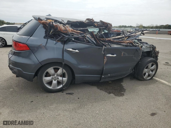 2007 Acura RDX Tech Pkg with VIN 5J8TB18577A021270, listed as a Copart auction lot 68595904 with 0 mi miles and Non Repairable. Bid and sale history available at carsss.com. Image 3.