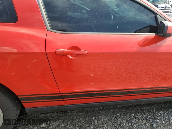 2012 Ford Mustang GT Premium with VIN 1ZVBP8CF0C5231732, listed as a Copart auction lot 54009665 with Not Provided miles and Salvage Title. Bid and sale history available at DreamBid. Image 12.