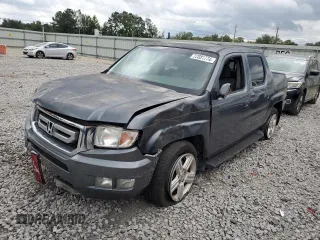 2010 Honda Ridgeline RTL with VIN 5FPYK1F52AB007516, listed as a Copart auction lot 72881774 with 0 mi miles and Salvage Title. Bid and sale history available at carsss.com. Image 1.