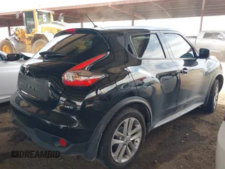2015 Nissan Juke SV with VIN JN8AF5MV7FT565167, listed as a IAAI auction lot 42366427 with 81,596 mi miles and . Bid and sale history available at DreamBid. Image 4.