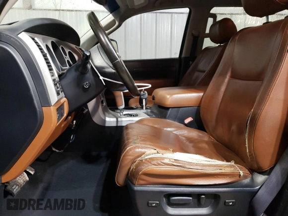2008 Toyota Tundra Limited z VIN 5TFEV58188X045465, wystawiony jako Copart lot #47501405 z przebiegiem 179 753 mil mil oraz Czysty tytuł • Clean title. Historia ofert i sprzedaży dostępna na DreamBid. Obrazek 7.