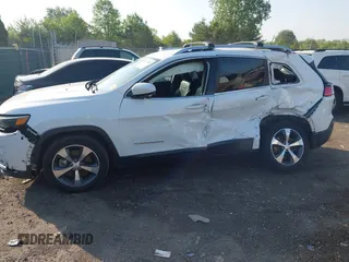 2019 Jeep Cherokee Limited with VIN 1C4PJLDX9KD110531, listed as a IAAI auction lot 42274064 with 87,450 mi miles and . Bid and sale history available at DreamBid. Image 6.