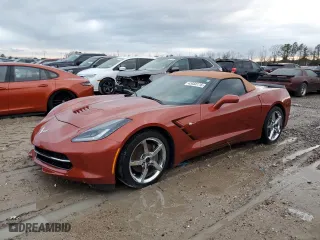 2015 Chevrolet Corvette 3LT with VIN 1G1YF3D73F5124116, listed as a Copart auction lot 43438115 with 0 mi miles and Non Repairable. Bid and sale history available at carsss.com. Image 1.