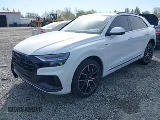 2023 Audi Q8 Premium Plus with VIN WA1EVBF17PD021816, listed as a IAAI auction lot 42024241 with 26,240 mi miles and . Bid and sale history available at DreamBid. Image 18.