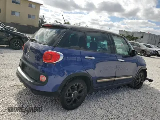 2015 FIAT 500L Urbana Trekking with VIN ZFBCFADH5FZ032080, listed as a Copart auction lot 88035415 with 88,082 mi miles and Salvage Title. Bid and sale history available at carsss.com. Image 3.