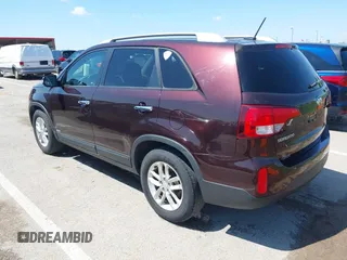 2015 Kia Sorento LX with VIN 5XYKTDA70FG604220, listed as a IAAI auction lot 42060598 with 128,180 mi miles and . Bid and sale history available at DreamBid. Image 3.
